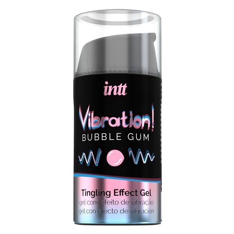 Возбуждающий гель INTT Vibration! Bubble Gum