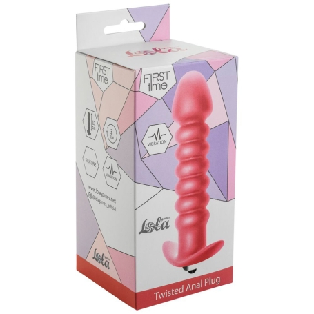 Вибростимулятор Twisted Anal Plug